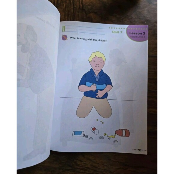Horizons Health Kindergarten K5 Student Workbook Homeschooling Curriculum Book - Picture 7 of 8
